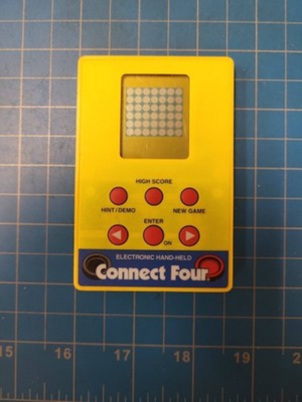 Vintage 1999 Milton Bradley Connect Four Electronic Handheld Game MB Hasbro